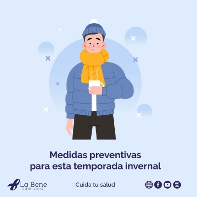 Medidas de prevención temporada invernal.